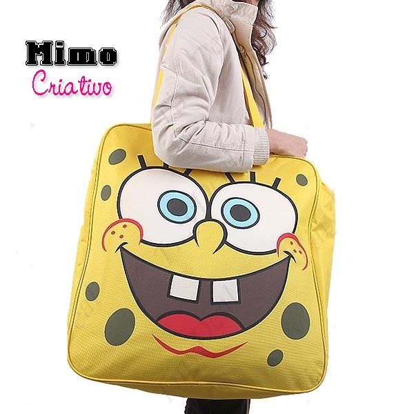 Bolsa grande Bob Esponja - .:: *' Mimo Criativo